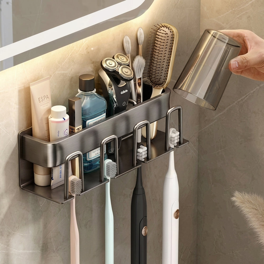 Halden No-Drill Wall Rack